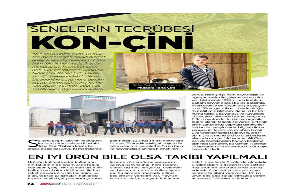 KON-ÇİNİ | Senelerin Tecrübesi 